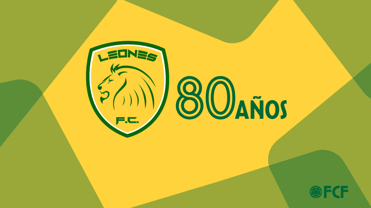 FCF felicita a Leones FC en su aniversario número 80 Federación