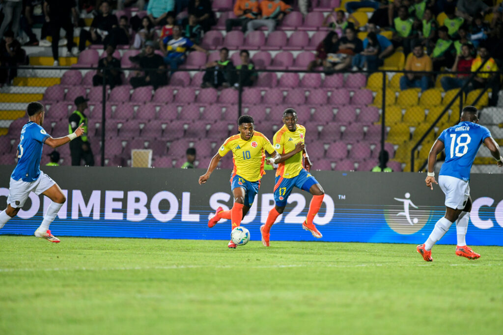 CONMEBOL Sudamericano Sub 20 Selección Colombia Masculina vs Ecuador