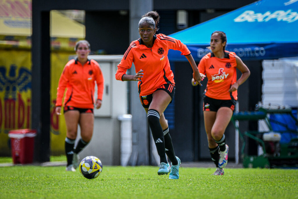 Último entrenamiento de la Selección Colombia Femenina Sub-17