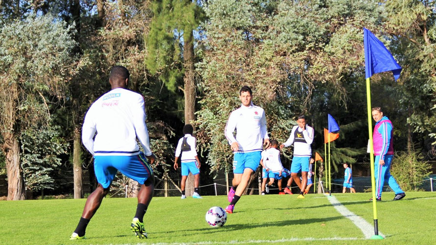 colombia training. Argentina 2015