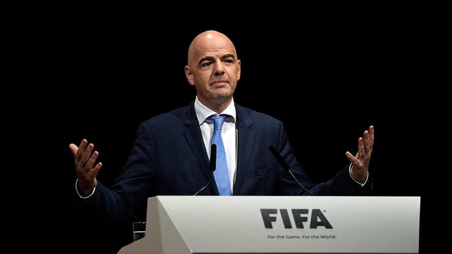 El presidente de la FIFA anuncia su visión para el periodo hasta 2023