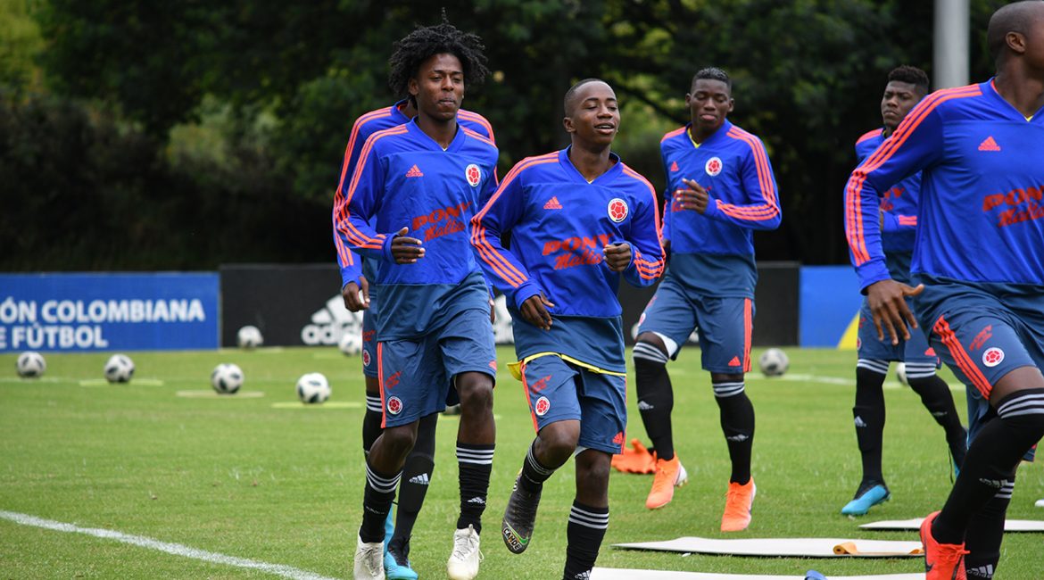 Microciclo De Entrenamientos Seleccion Colombia Masculina Sub 18 Federacion Colombiana De Futbol