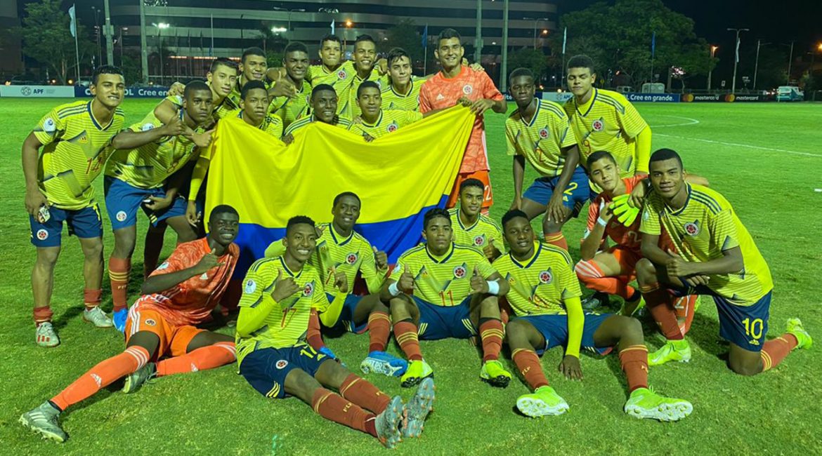 Selección Colombia Sub15 venció a Brasil y clasificó a la Fase Final