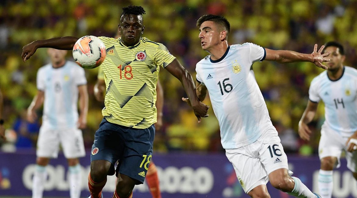 Selección Colombia Sub23 disputó su segundo partido del cuadrangular