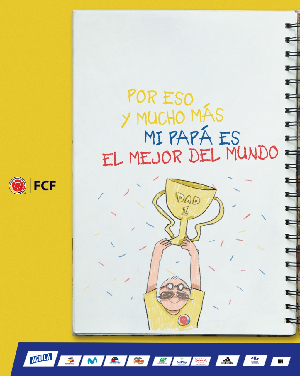 Feliz Día del Padre les desea la FCF! – Federación colombiana de fútbol