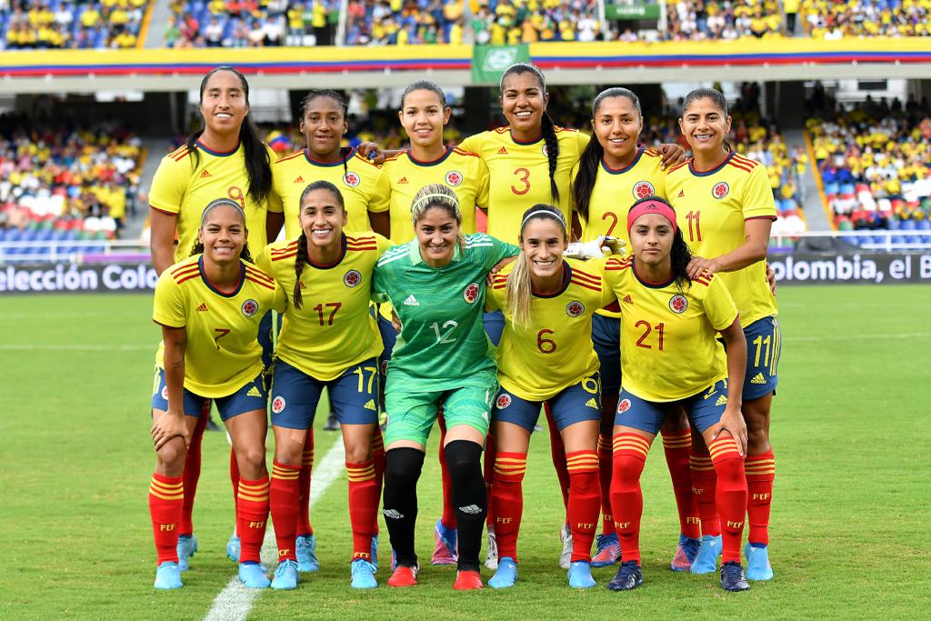 Selección Colombia Femenina, y su posición en el ranking FIFA