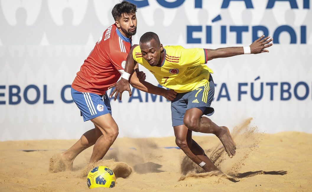 Copa América de Fútbol Playa Colombia vs. Chile Federación