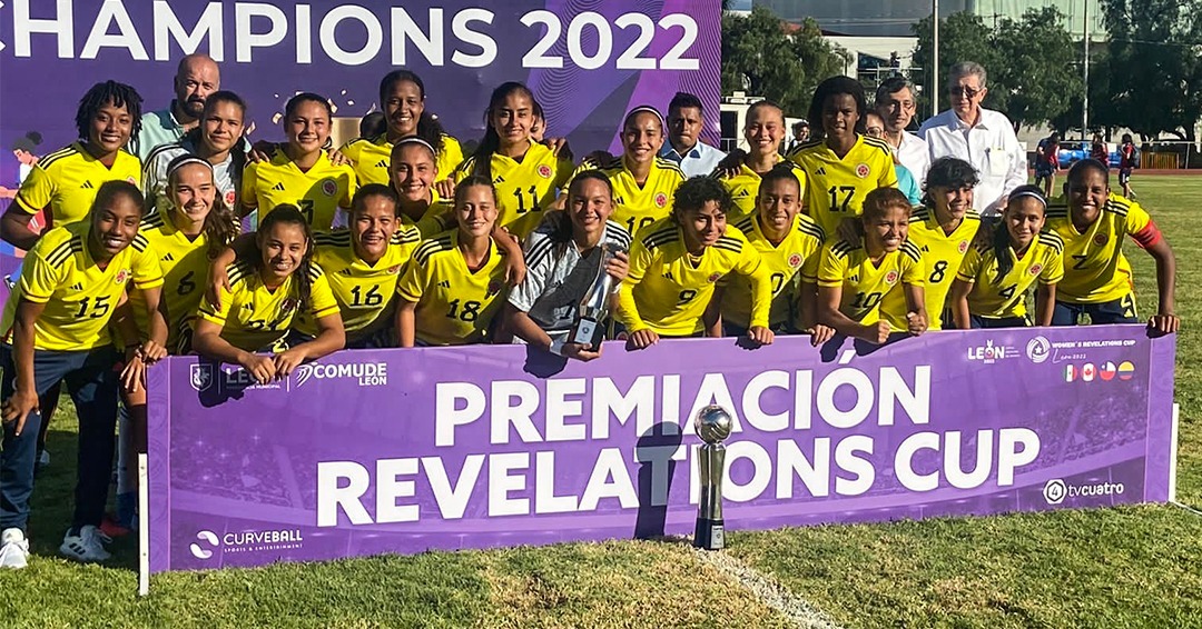 ¡selección Colombia Femenina Sub 17 Campeona De La Revelations Cup Federación Colombiana De 