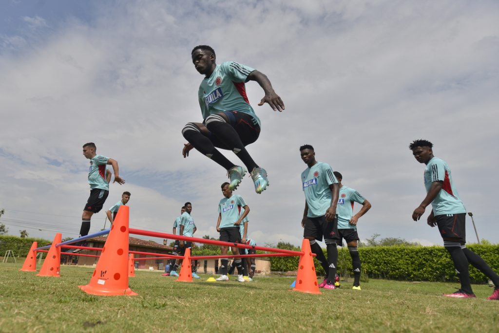 Entrenamiento Colombia Sub-20, Cali, 24-01-2023