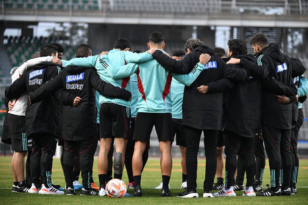 Entrenamiento de la selección masculina de fútbol de Corea del Sur