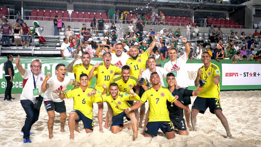 ¡Selección Colombia de Fútbol Playa campeón del Acapulco Beach Soccer