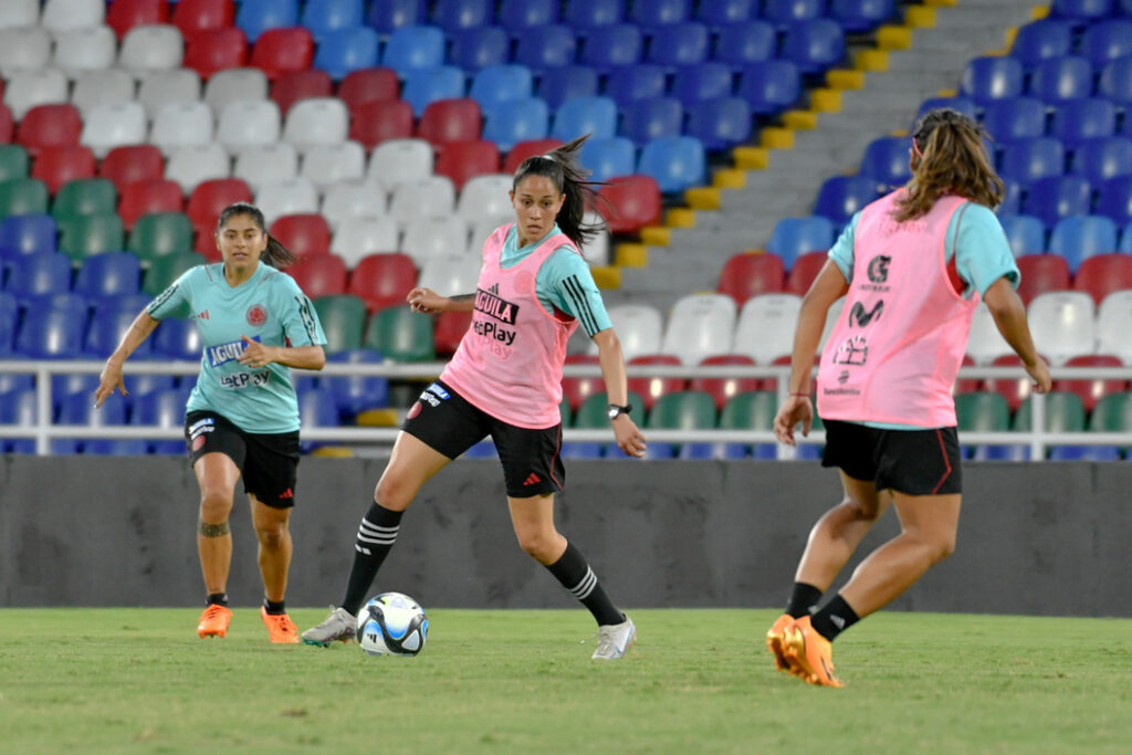 Entrenamiento Selección Colombia Femenina, 20 de junio