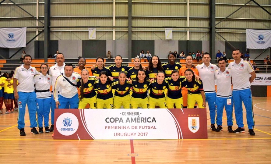 Selección Colombia Subcampeona de la Copa América de Fútsal Femenina