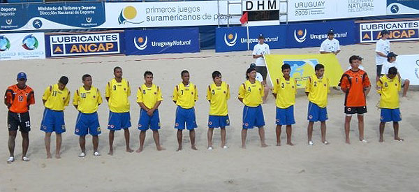 Fútbol playa: Uruguay cayó 3-1 ante Brasil en la final de las