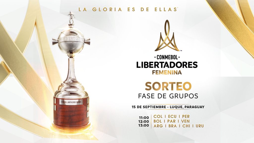 Sorteo de Grupos de la CONMEBOL Libertadores Femenina 2023 Federación