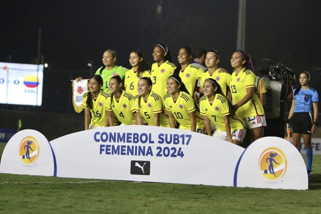 Selección Colombia Femenina vs. Paraguay – CONMEBOL Sudamericano Sub 17, 25 de marzo del 2024