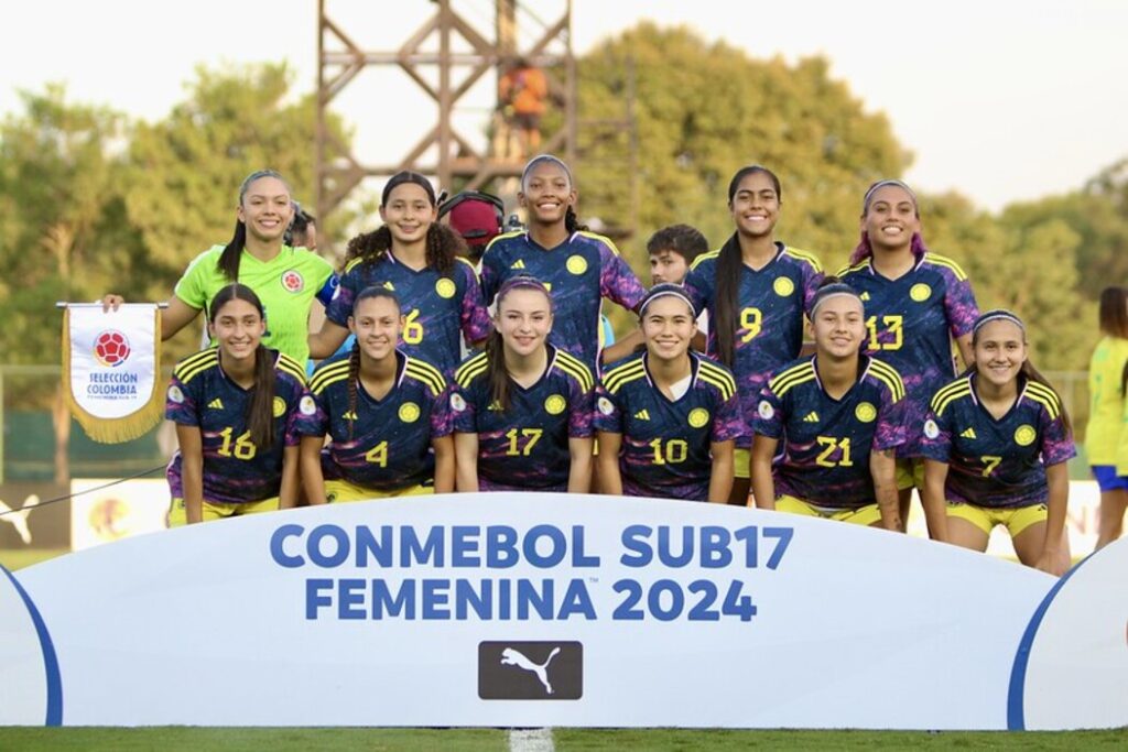 Selección Colombia Femenina vs. Brasil – CONMEBOL Sudamericano Sub 17, 28 de marzo del 2024