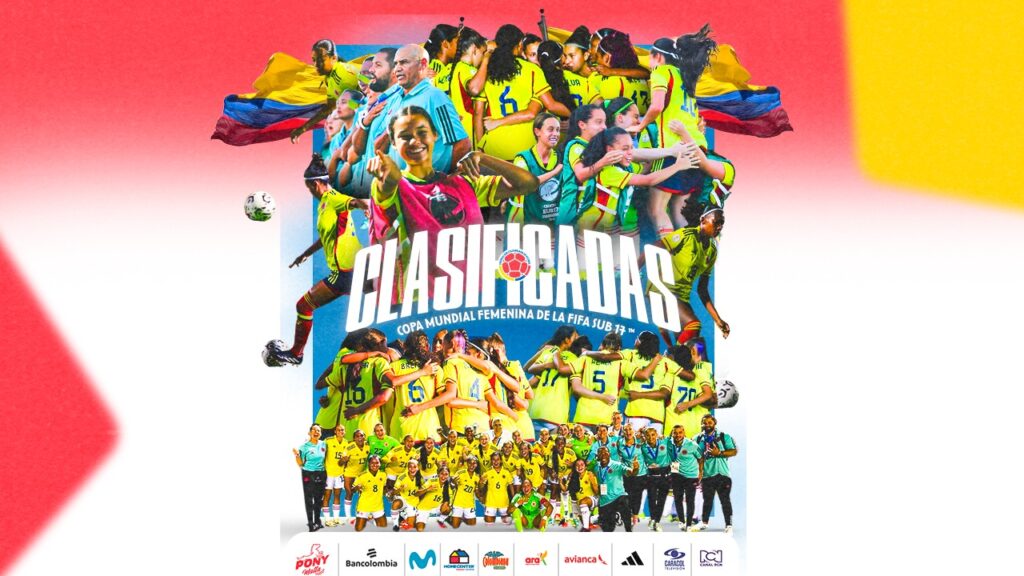 Colombia femenina clasificadas al Mundial