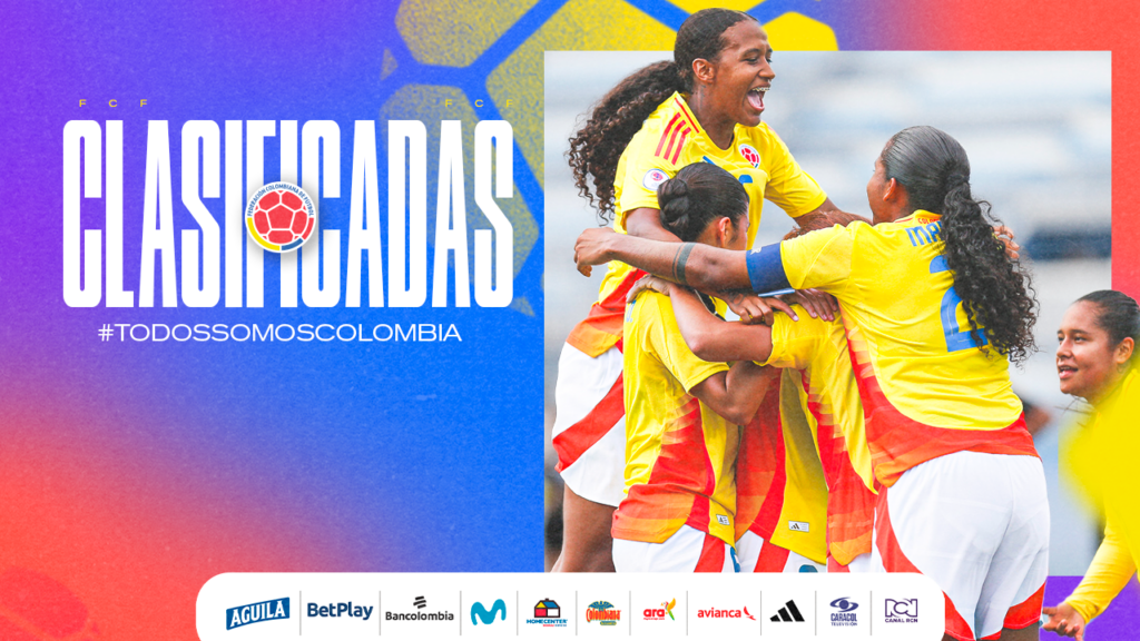 Selección Colombia Femenina Sub 20 clasificada CONMEBOL Sudamericano