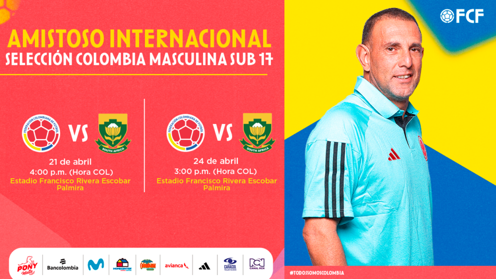 Selección Colombia Masculina Sub 17 vs. Sudáfrica