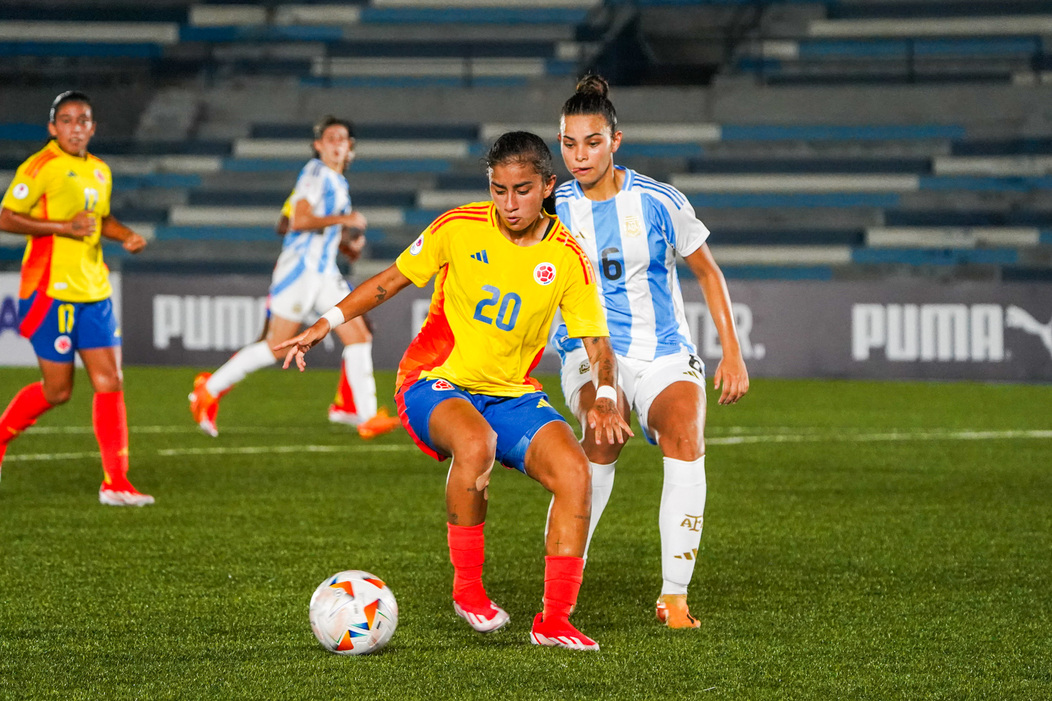 Selección Colombia Femenina Sub 20 vs. Argentina, CONMEBOL Sudamericano