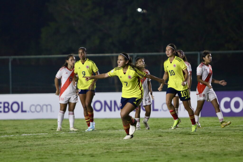 Colombia vs Perú Sudamericano Sub-17
