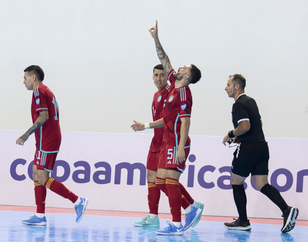 Felipe Echavarría gol vs Venezuela Copa América de Futsal