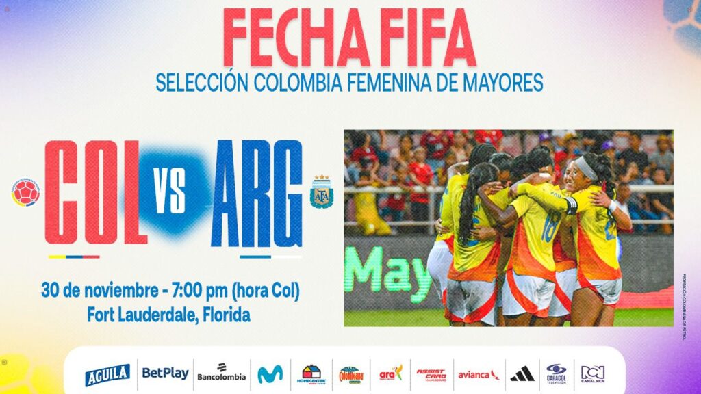 Colombia Femenina vs. Argentina