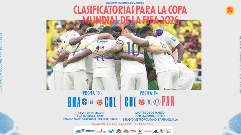Colombia Clasificatorias al Mundial 2026