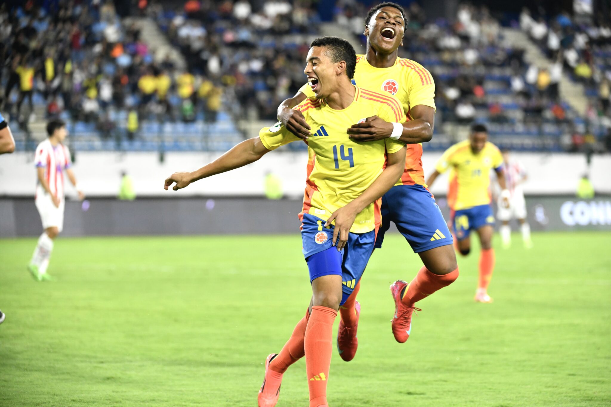 CONMEBOL Sudamericano Sub20 Cuatro goles y Colombia celebra los