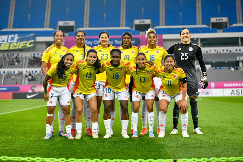 Selección Colombia Femenina vs Corea del Sur