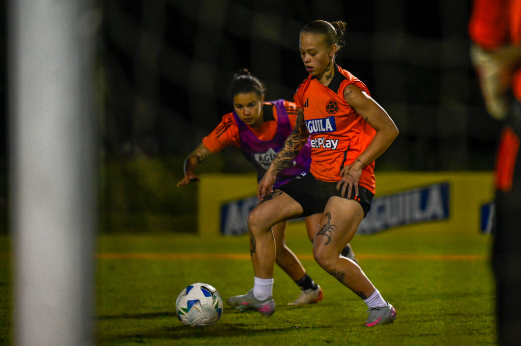 Primer entrenamiento en Bogotá