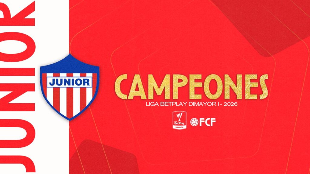 Junior campeón Liga Betplay DIMAYOR I-2026